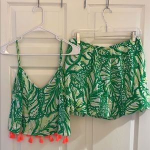 Lilly Pulitzer Skort & Tank Set